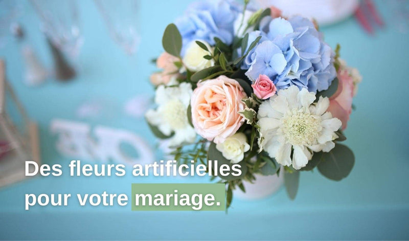 Pourquoi utiliser des fleurs artificielles pour un mariage ?