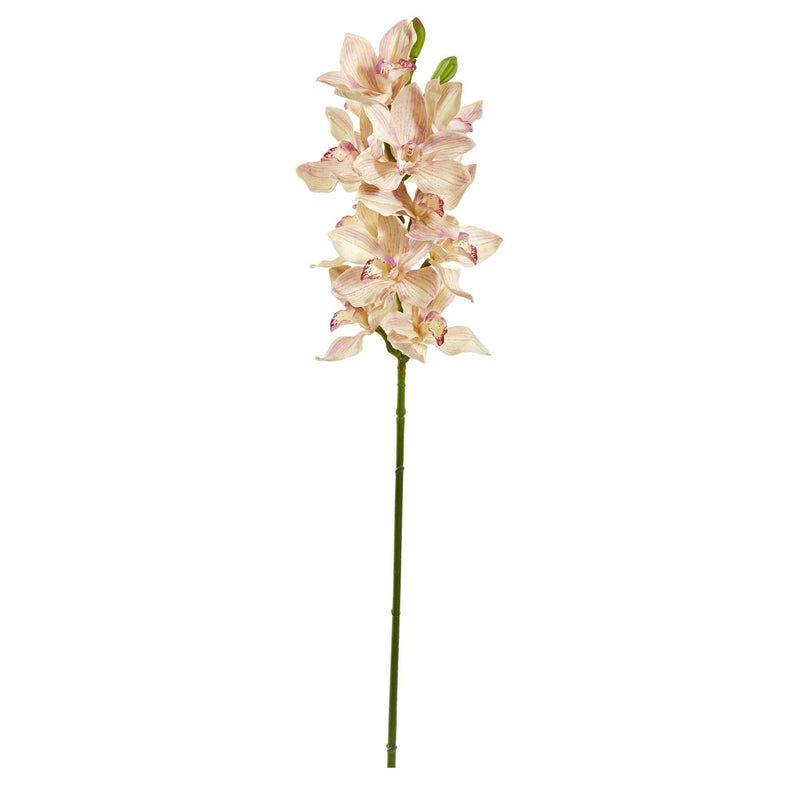 Fleur artificielle Orchidée Cymbidium 100cm