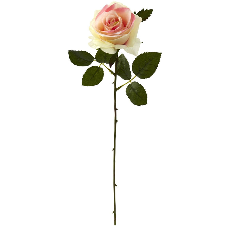 Fleur de rose artificielle