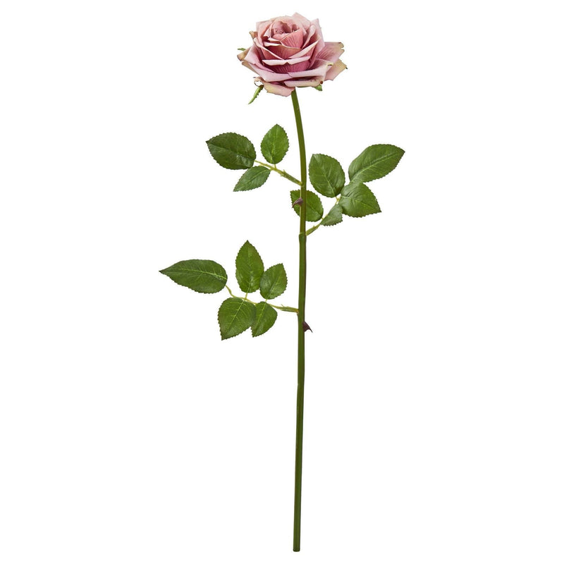 Fleurs artificielles en spray rose