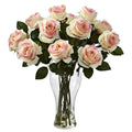 Blooming Roses w/Vase